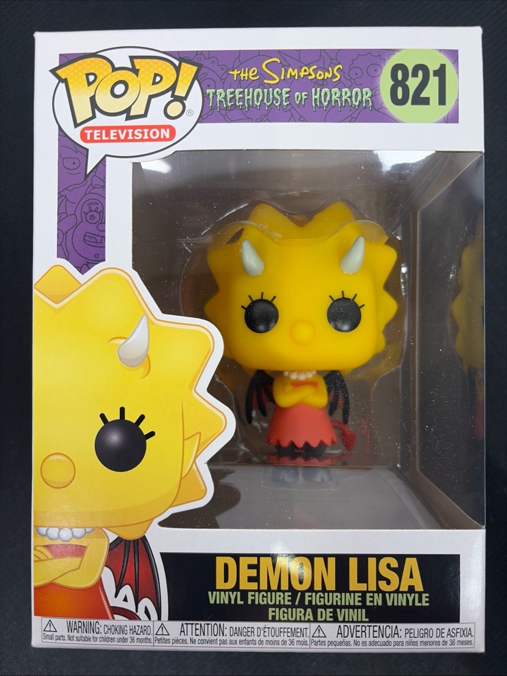 Funko Pop! The Simpsons Treehouse of Horror Demon Lisa #821 Vinyl Figure